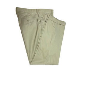 POLO RALPH LAUREN 'Hammond' Men's size 38x31 Khaki pleated pants cuff READ